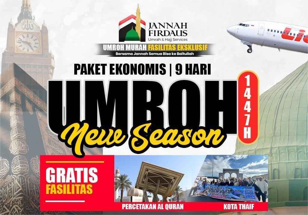 Paket Ekonomis 2025 untuk Umroh