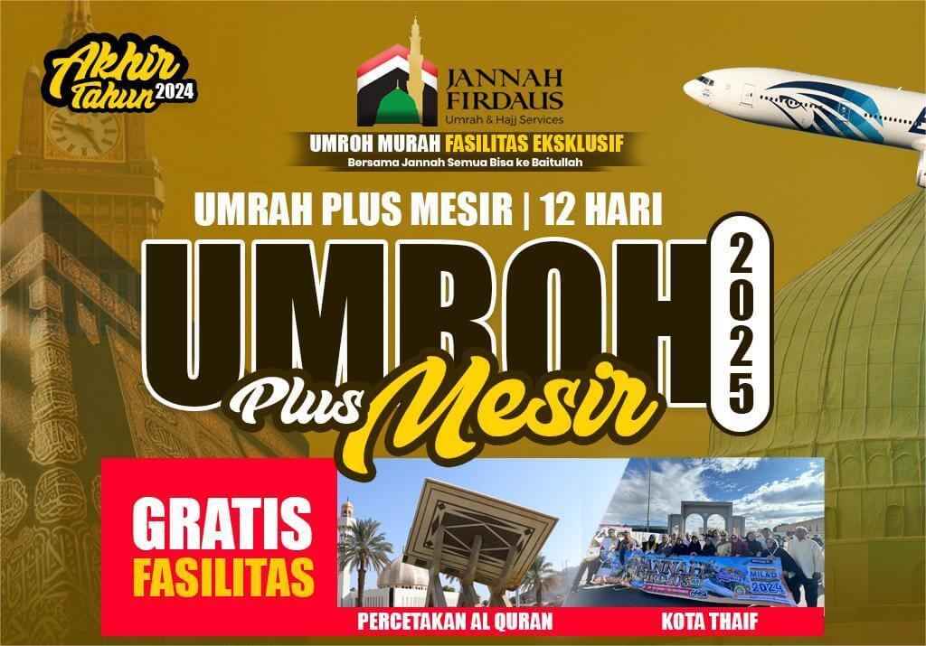Paket Umroh Plus Mesir Termurah dan Terbaik